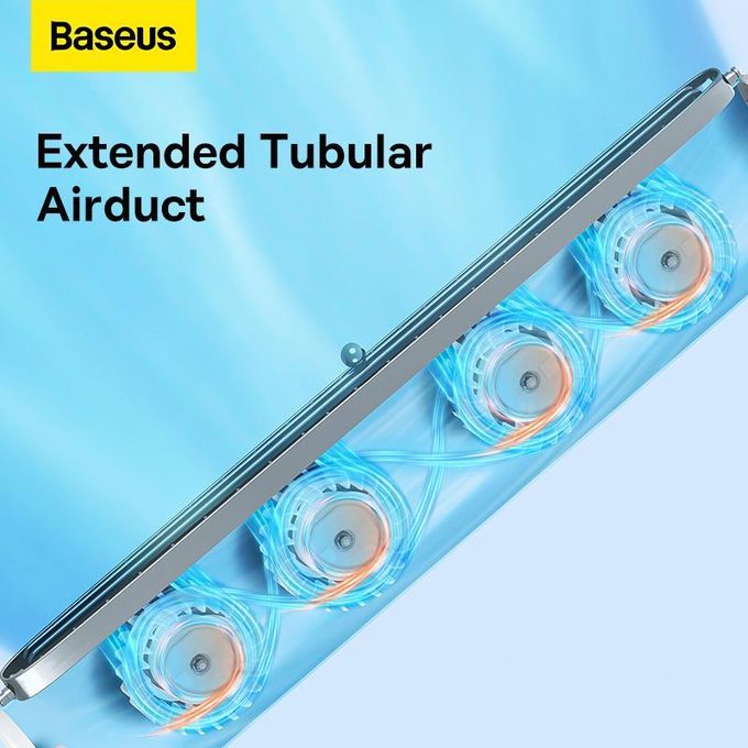 Baseus Mini Ventilateur USB de Bureau 2-en-1 Silencieux