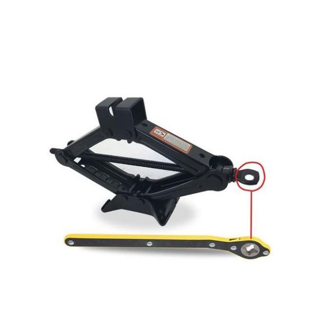 Clé à cliquet pour pneu de Voiture, cric Outil de Réparation pneu roue Voiture
