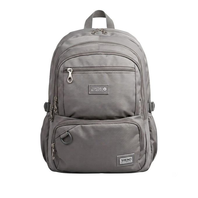 Sac à dos multifonction gris claire – Grande capacité- Qualité superieure  -Cartable business PC , loisirs, voyage, Cartable scolaire 50CM / 40CM
