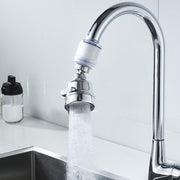 Robinet de cuisine avec filtre anti-calcaire, rotation 360°, sortie d’eau en mousse, 3 modes de jet réglables