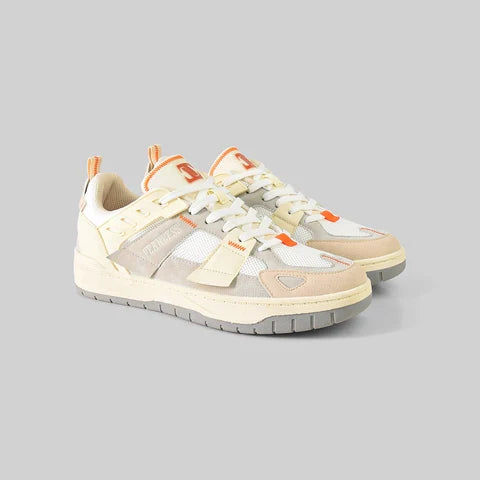 Baskets Homme à Lacets avec Empiècements Multimatières - SHO25GCML25600TM1