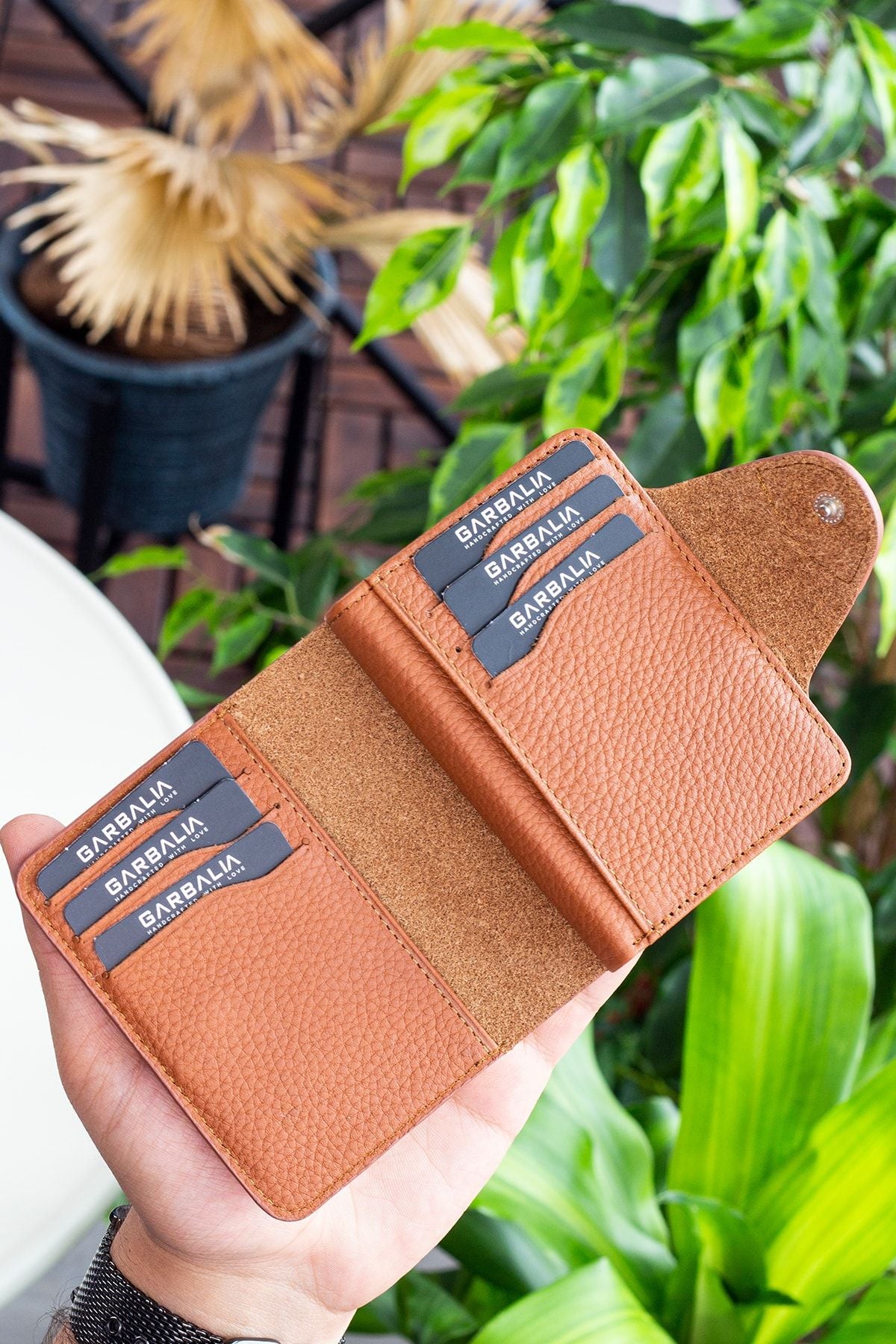 Luzern Hakiki Deri Ek Kartlıklı Mürdüm Unisex Cüzdan - Justyol