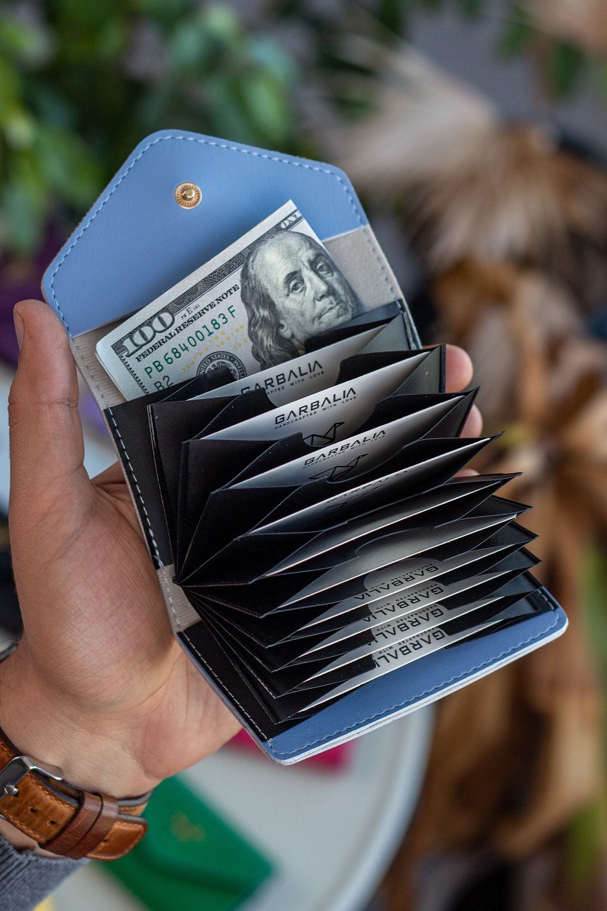 Lviv Vegan Deri Akordiyon Kadın Cüzdan Kartlık - Justyol