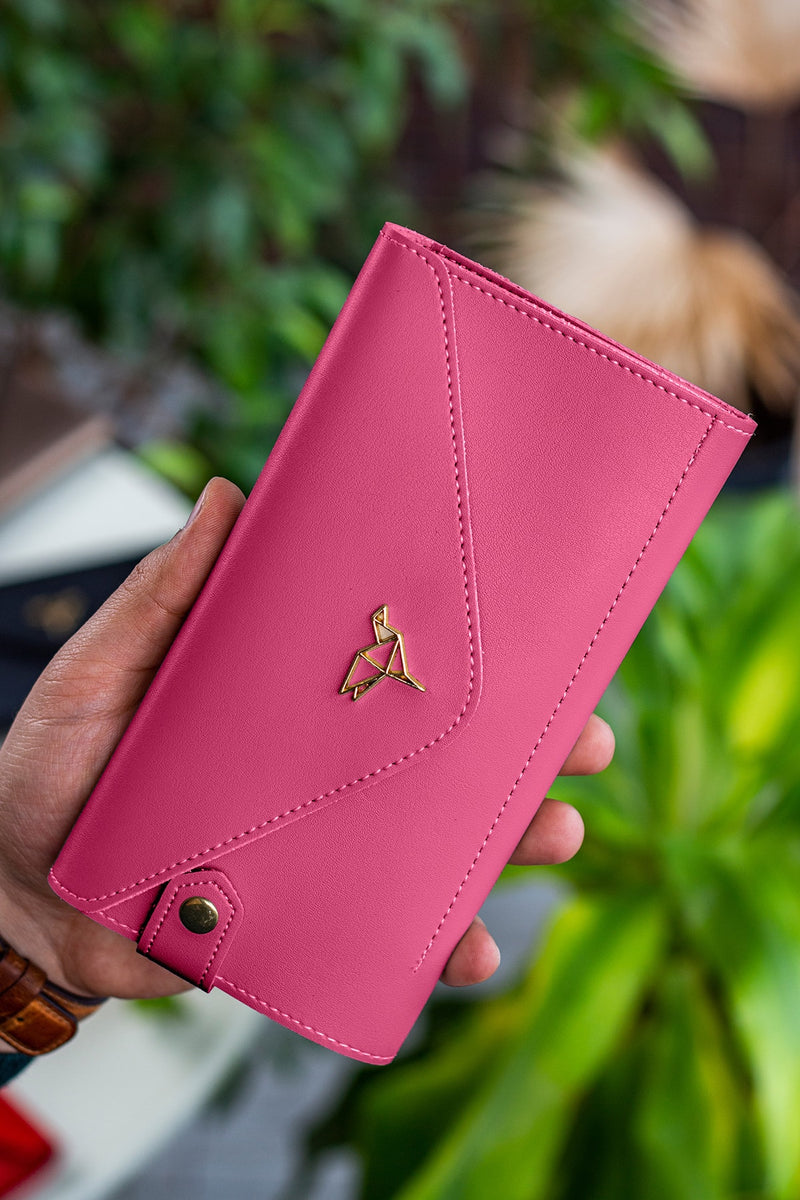 Enveloppe Téléphone et Boîtes de Pièces - Cuir Synthétique, Design Élégant et Pratique