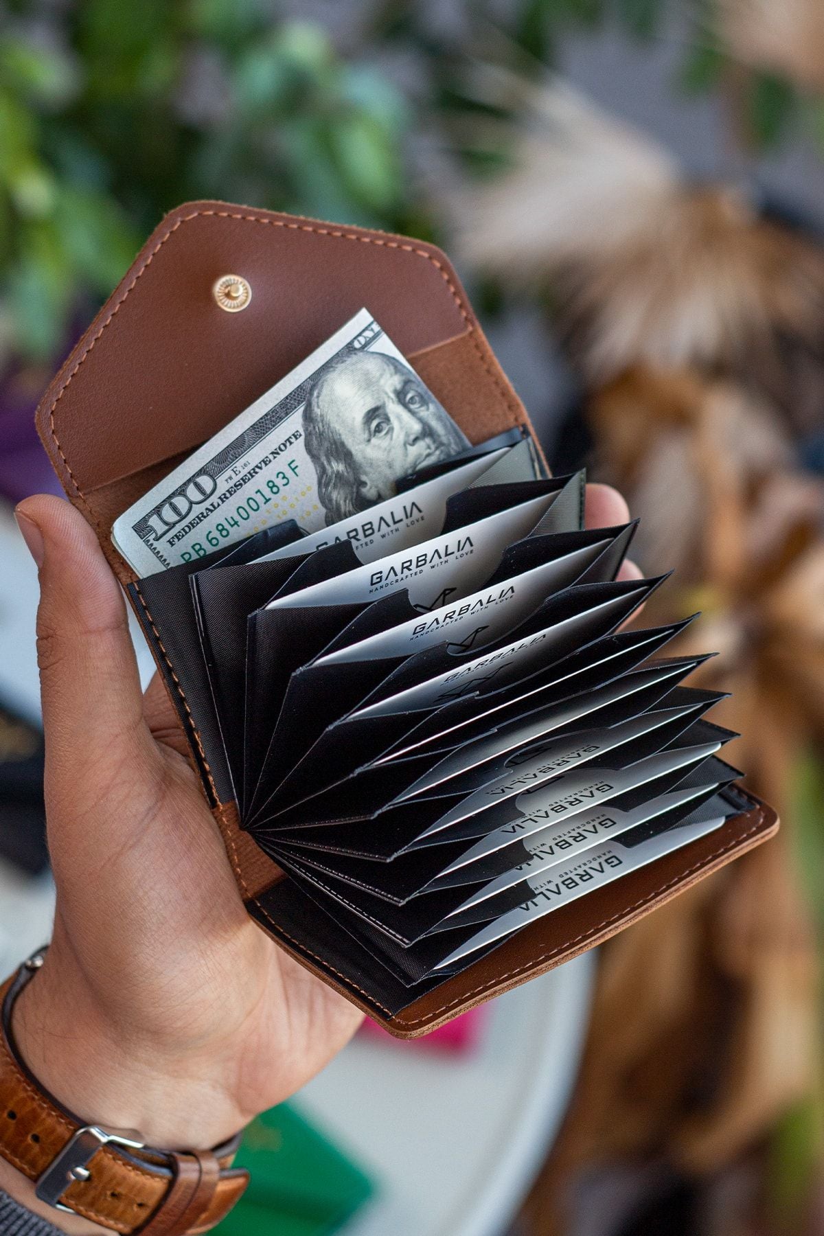 Lviv Vegan Deri Akordiyon Kadın Cüzdan Kartlık - Justyol