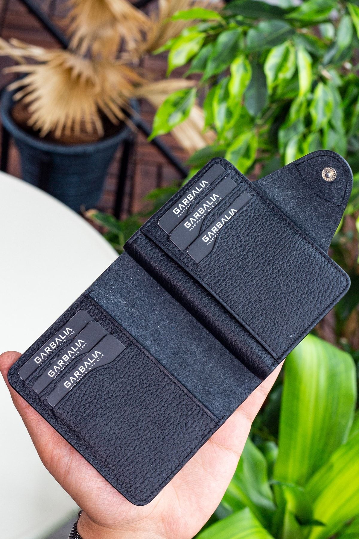 Luzern Hakiki Deri Ek Kartlıklı Mürdüm Unisex Cüzdan - Justyol