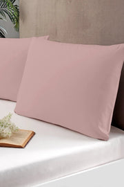 Pierre Cardin 2'li Pamuk Saten Yastık Kılıfı Pudra Pierre Cardin