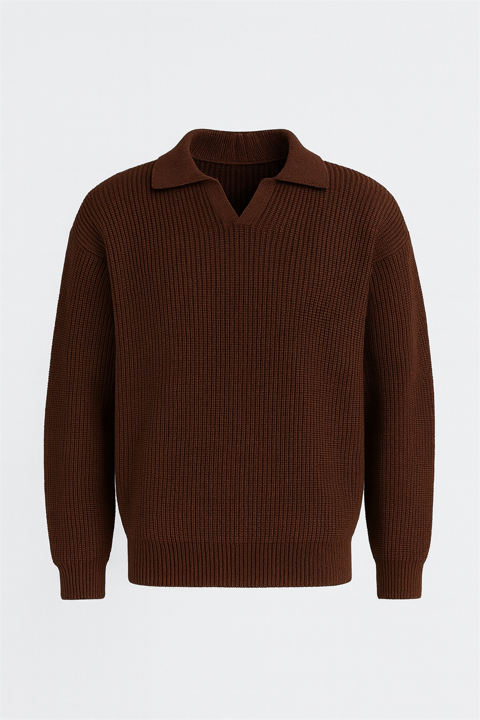 Pull Homme Joris Polo en Maille Selanik Oversize
