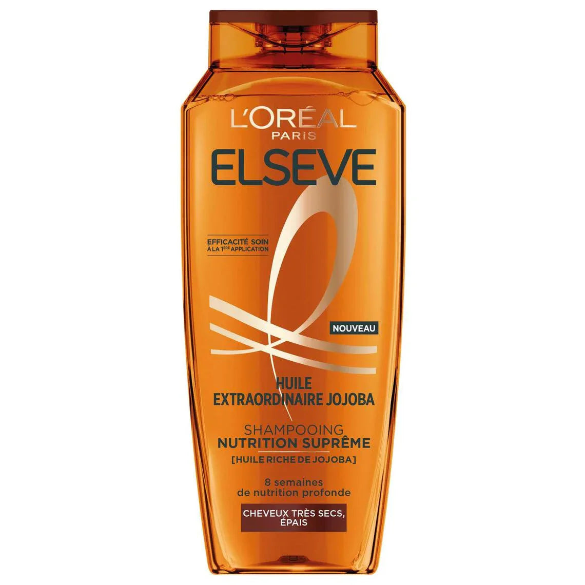 SHAMPOING HUILE EXTRAORIDINAIRE JOJOBA TRES SECS 400ML - Justyol
