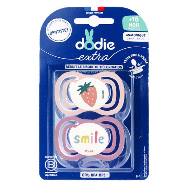 DODIE SUC +18 mois DUO EXTRA FINE ROSE F4 2389