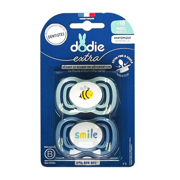 DODIE SUC +18 mois DUO EXTRA FINE BLEU F5 2396