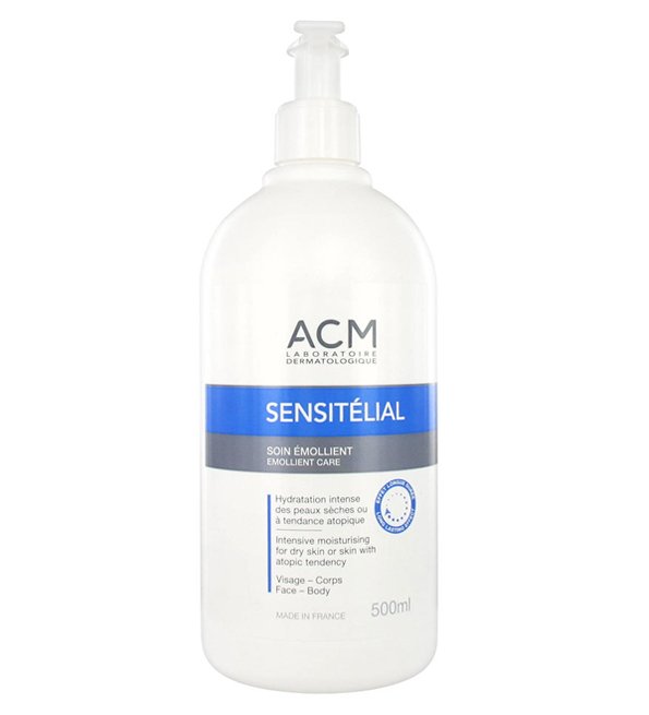 Acm Sensitélial Soin Emollient - 500ml