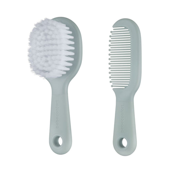 BB CONF BROSSE ET PEIGNE QUALITE PHARMA AVEC MIROIR VERT 2433