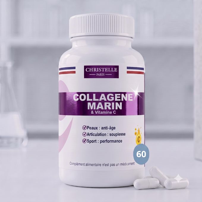 Pack Duo: Collagène Marin 60 (Matin) & Magnésium Marin 60 (Soir) anti-âge, anti-stress, sommeil