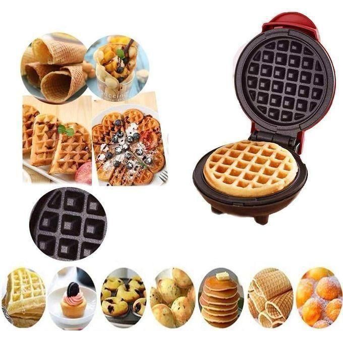 Mini gaufrier multifonctionnel pour gâteaux et sandwichs