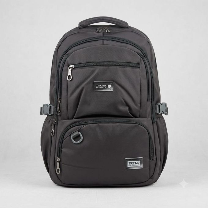 Sac à dos multifonction gris claire – Grande capacité- Qualité superieure  -Cartable business PC , loisirs, voyage, Cartable scolaire 50CM / 40CM
