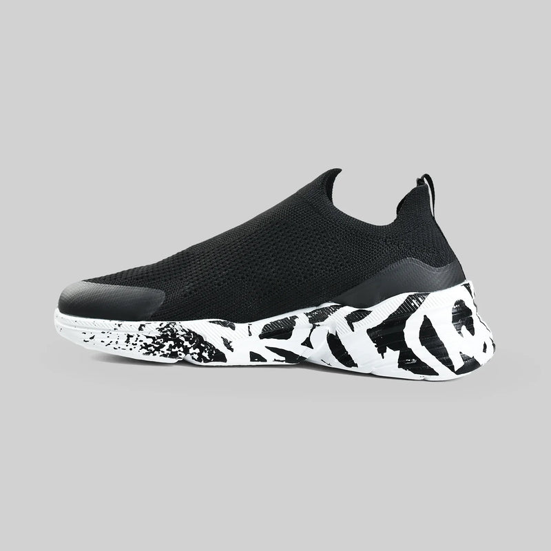 Baskets Slip-On Homme en Maille – Semelle Imprimée Moderne - SHO24WCWS25411TM1