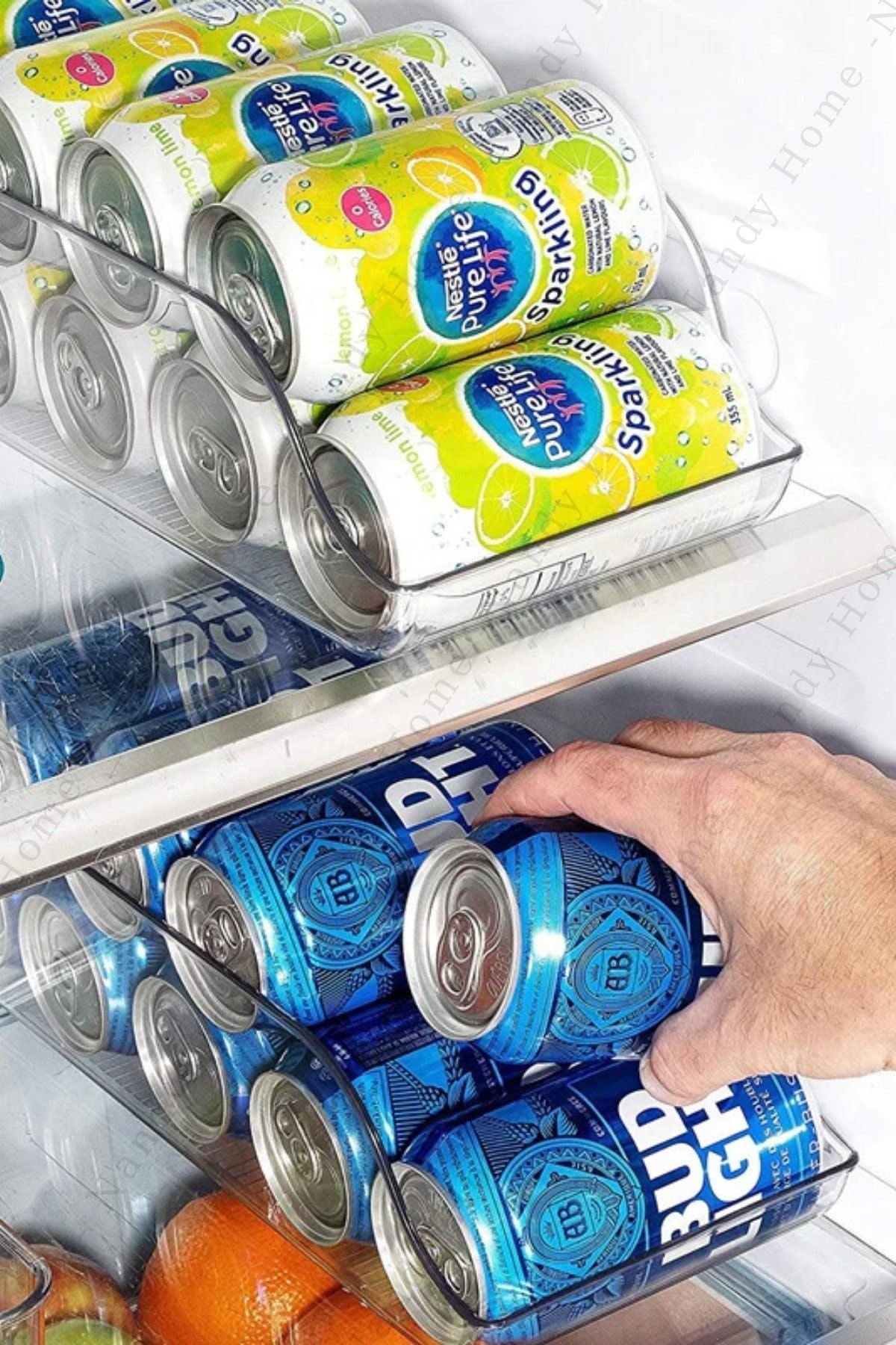 Çok Amaçlı Içecek, Buzdolabı & Dolap Içi Düzenleyici Küçük Boy 2 Adet JHome