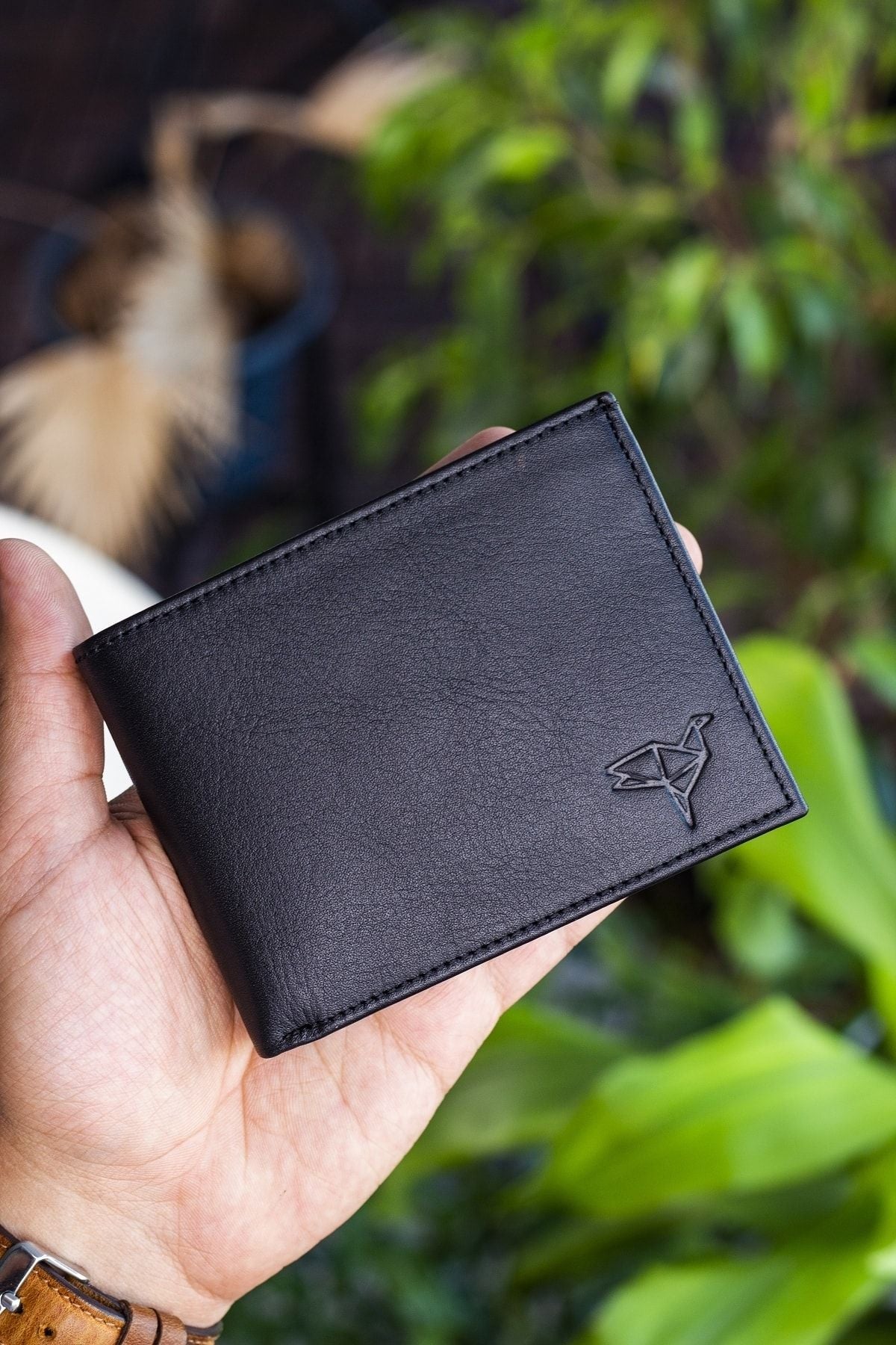 Jackson Hakiki Deri Bozuk Para Gözlü Rfıd Engelleyici Naturel Siyah Cüzdan - Justyol