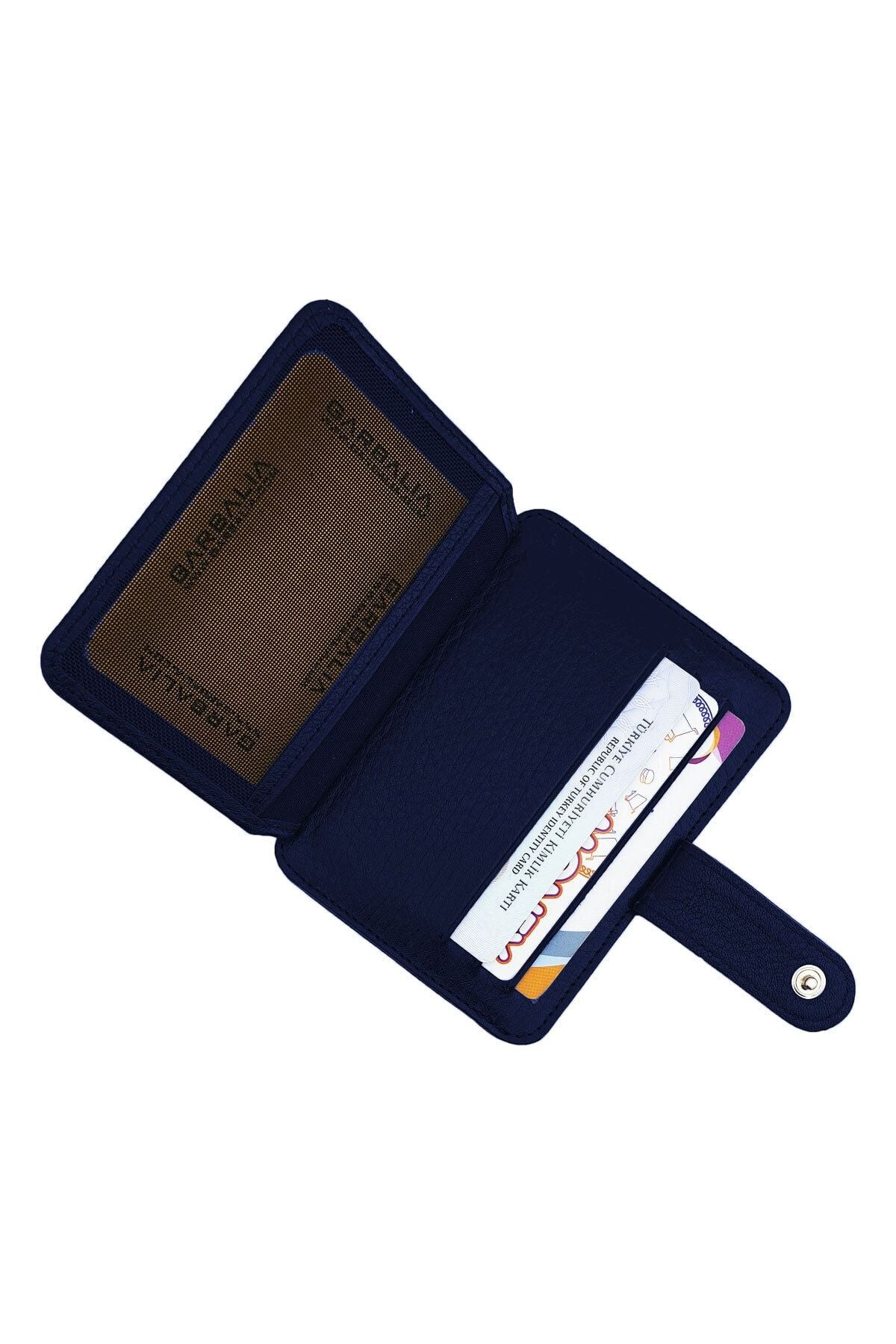 Shelby Hakiki Deri Kırmızı Kartlık Cüzdan - Justyol