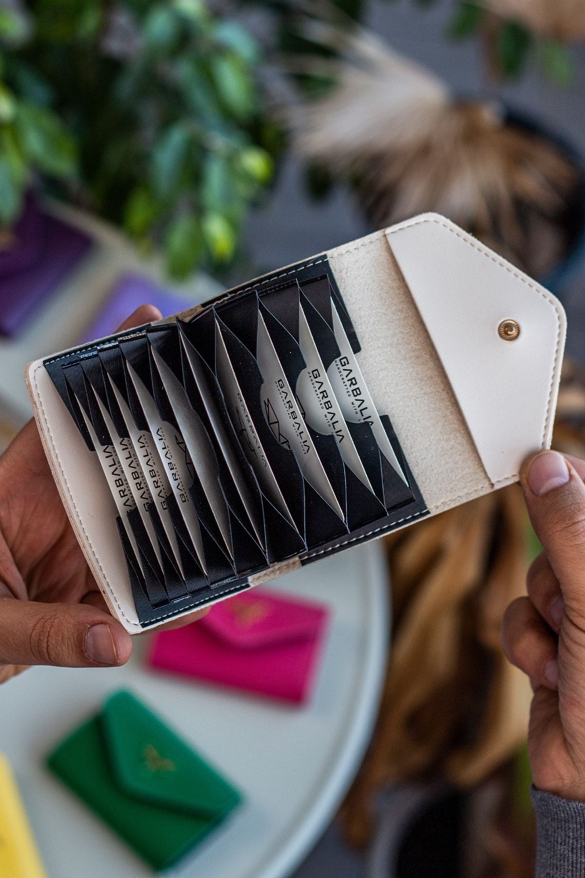 Lviv Vegan Deri Akordiyon Kadın Cüzdan Kartlık - Justyol