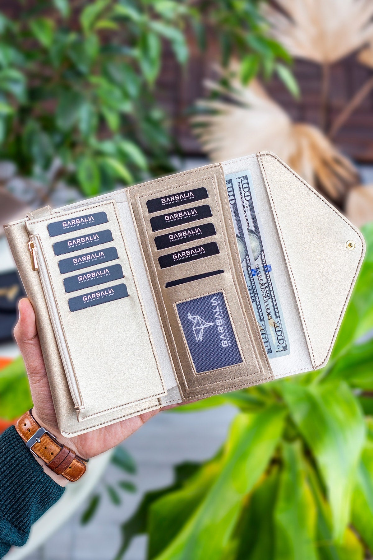 Enveloppe Téléphone et Boîtes de Pièces - Cuir Synthétique, Design Élégant et Pratique