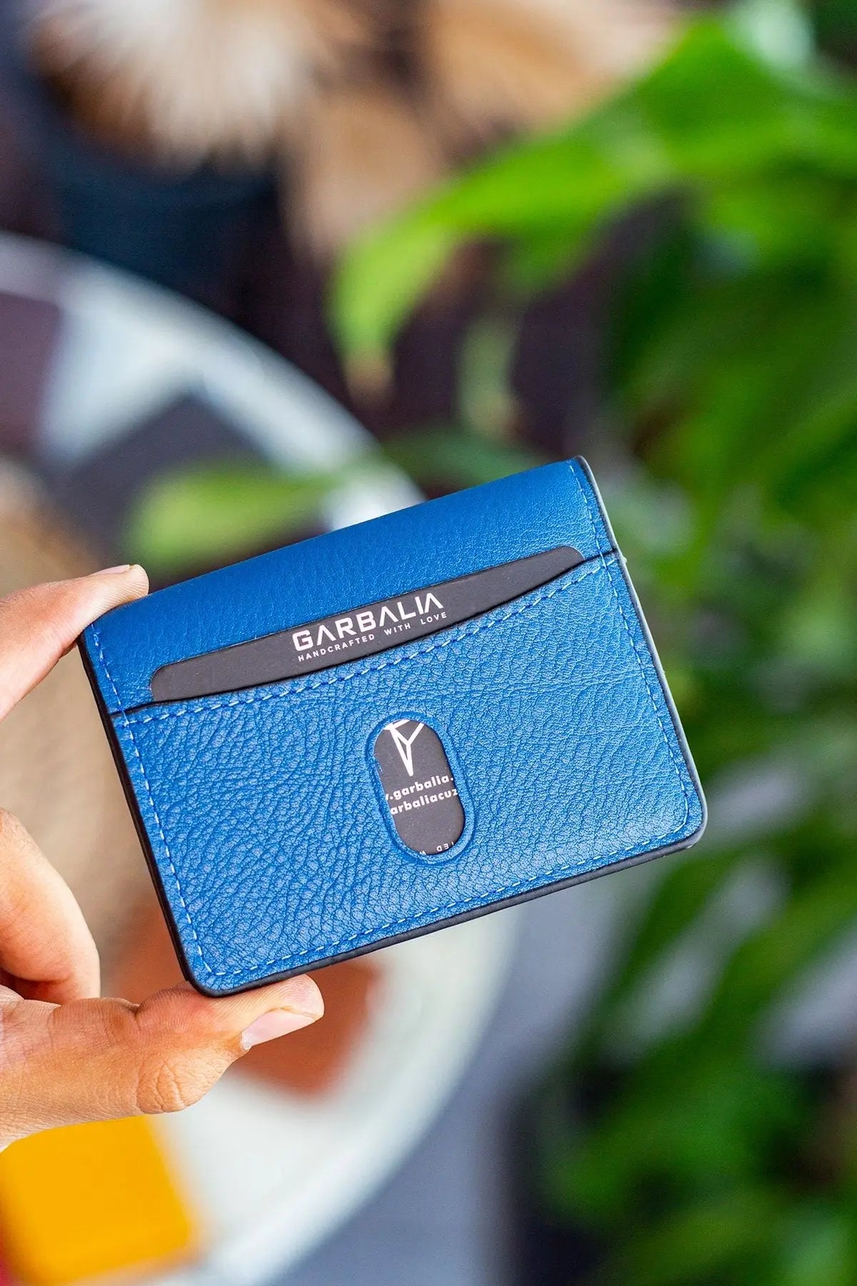 Nahita Hakiki Deri Slim Crazy Taba Kartlık Cüzdan - Justyol