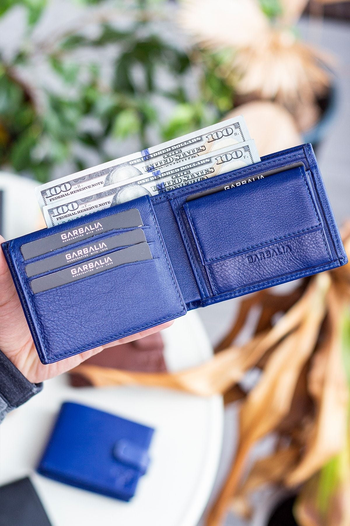 Jackson Hakiki Deri Bozuk Para Gözlü Rfıd Engelleyici Naturel Siyah Cüzdan - Justyol