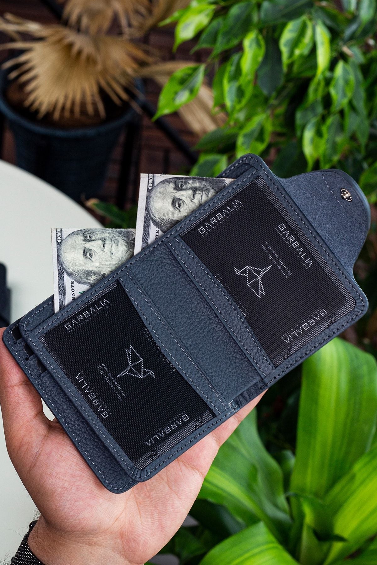 Luzern Hakiki Deri Ek Kartlıklı Mürdüm Unisex Cüzdan - Justyol