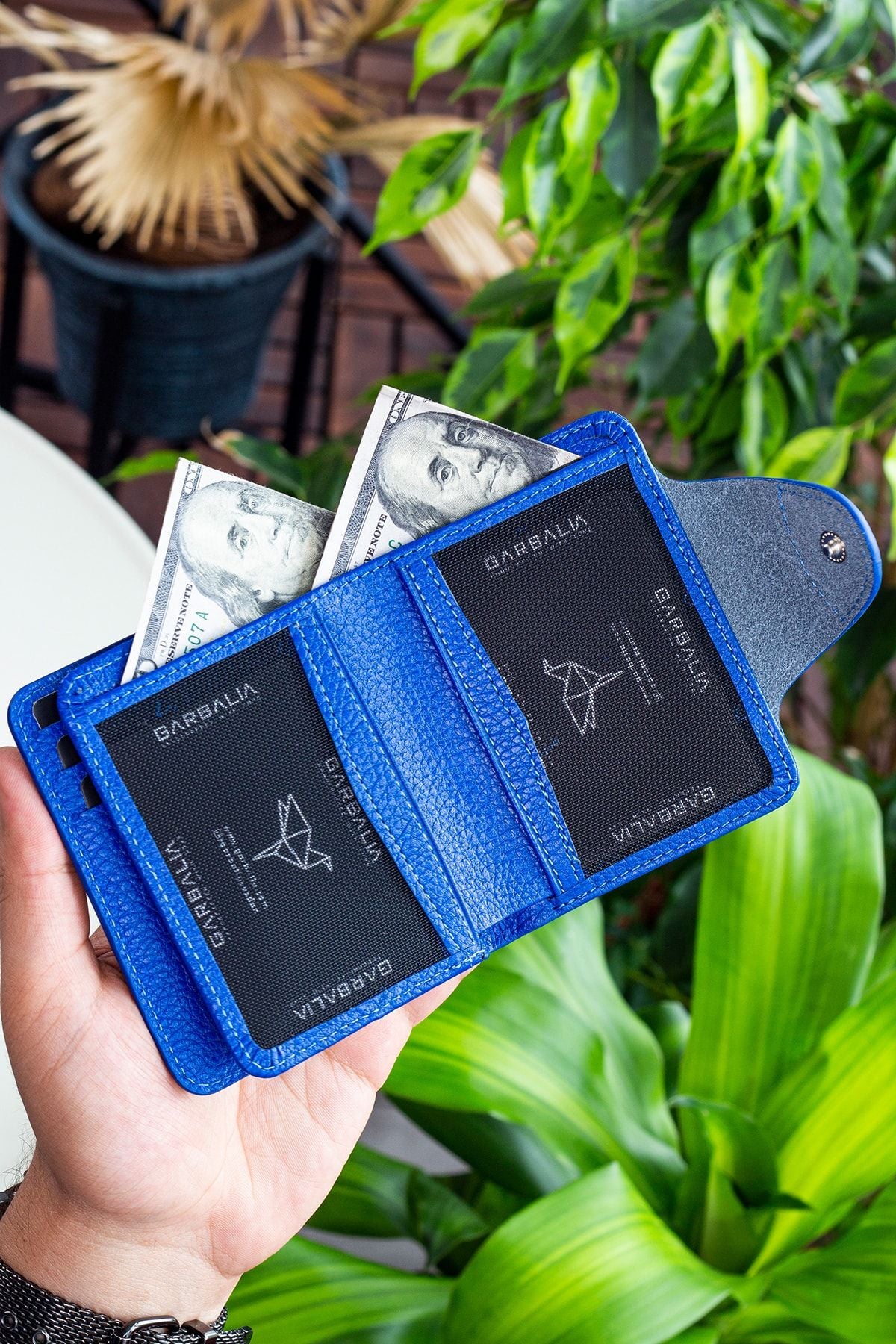 Luzern Hakiki Deri Ek Kartlıklı Mürdüm Unisex Cüzdan - Justyol