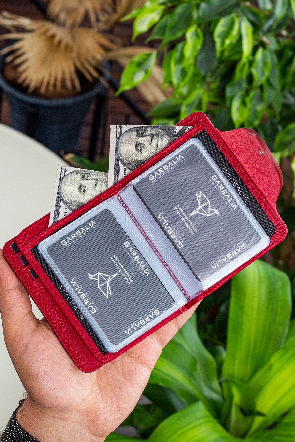 Luzern Hakiki Deri Ek Kartlıklı Mürdüm Unisex Cüzdan - Justyol