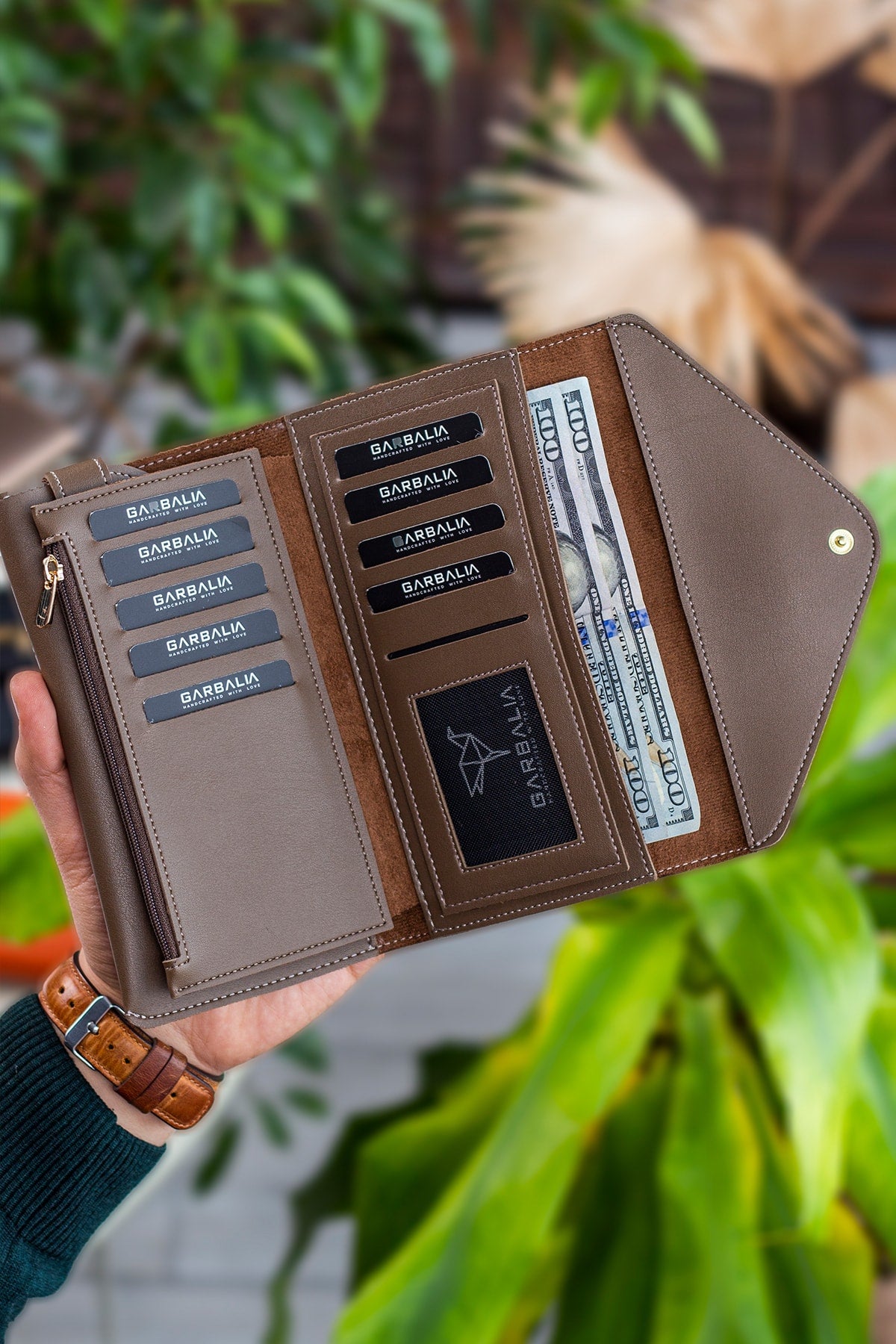 Enveloppe Téléphone et Boîtes de Pièces - Cuir Synthétique, Design Élégant et Pratique