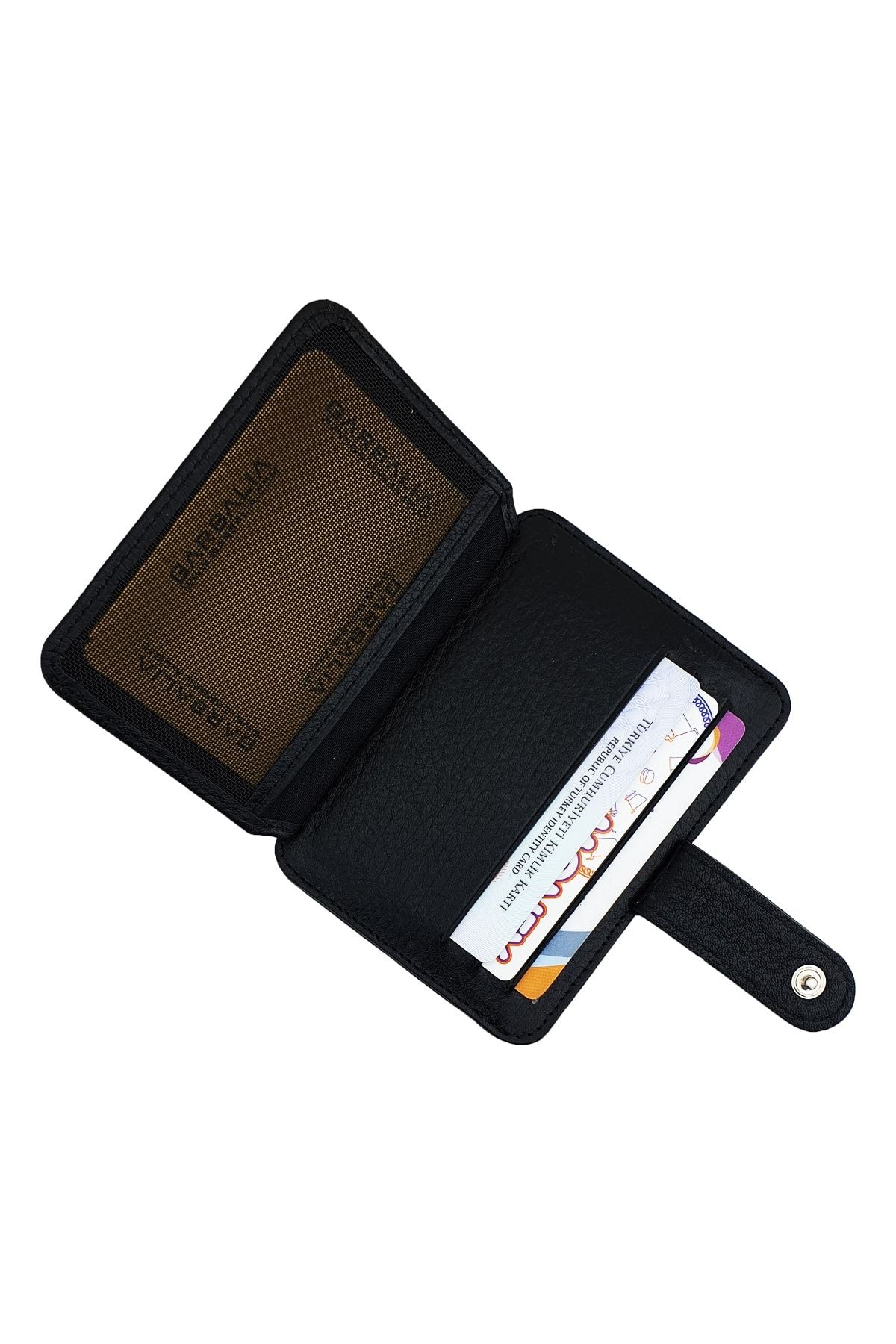 Shelby Hakiki Deri Kırmızı Kartlık Cüzdan - Justyol