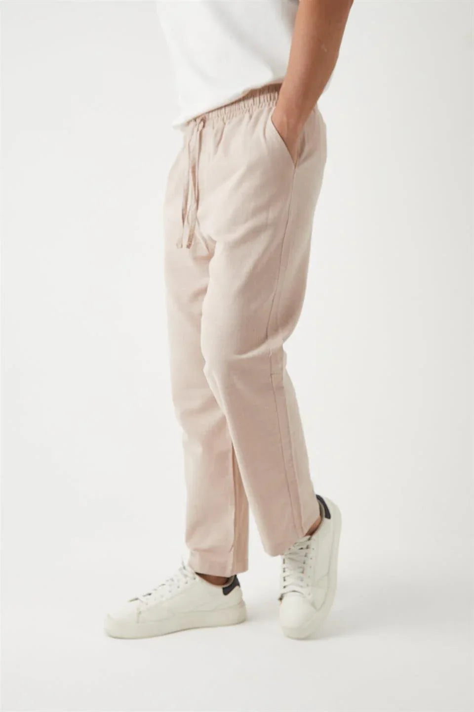 pantalon baggy homme coton léger respirant - Justyol