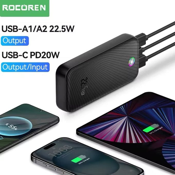 Batterie externe - Rocoren - Haoyue Pro - 20000mAh - 22.5W