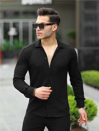 gofret desen gömlek JMen