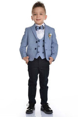 Mnk Sport Cut Men's Suit With Vest