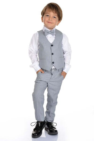 MNK Boys Suit With Vest