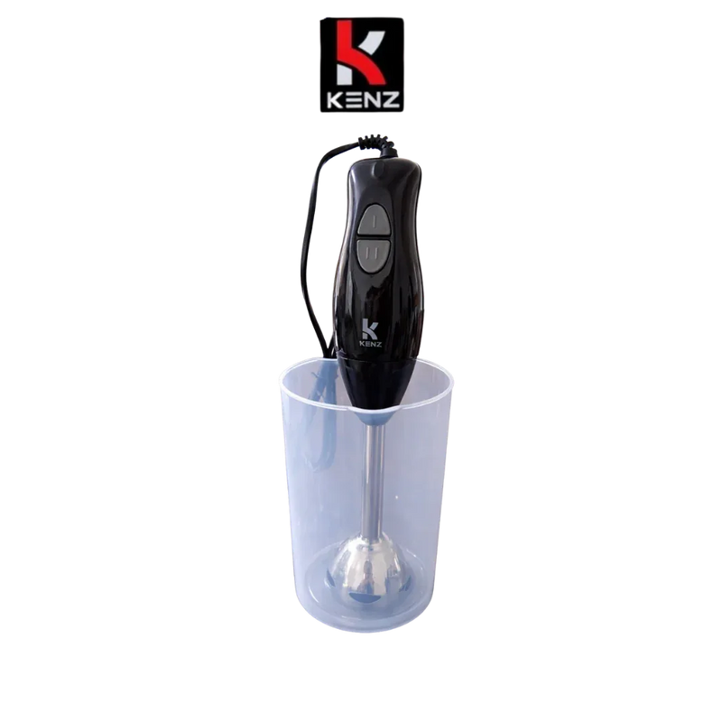 Kenz Mixeur plongeant –2 In1-300 W-Noir-WQ-7618