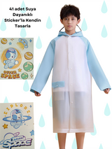 <tc>Imperméable pour Garçon à Concevoir Soi-Même avec 41 Autocollants Offerts</tc>