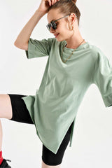 <tc>4123 t-shirt oversize à fentes</tc>