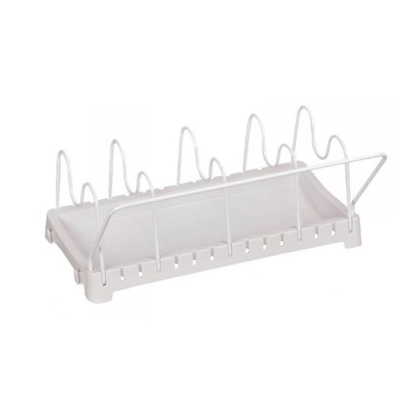 Organisateur de Casseroles et Couvercles Réglable - Support de Rangement de Cuisine