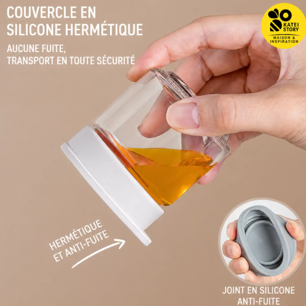 Lot de Pots de Conservation Alimentaire en Verre 120ml avec Couvercle – Boîtes de Conservation pour Bébé et Aliments
