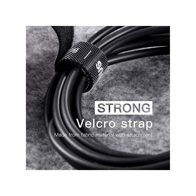 Baseus Attache Câble Velcro Réutilisable 50cm Organisateur de Câbles