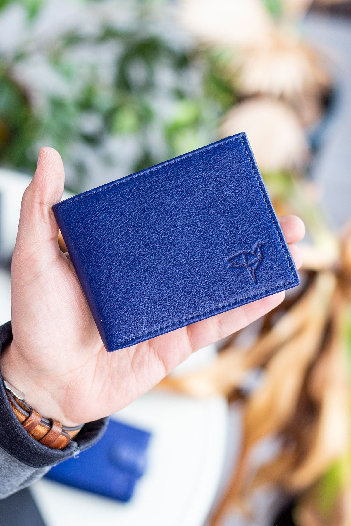 Jackson Hakiki Deri Bozuk Para Gözlü Rfıd Engelleyici Naturel Siyah Cüzdan - Justyol