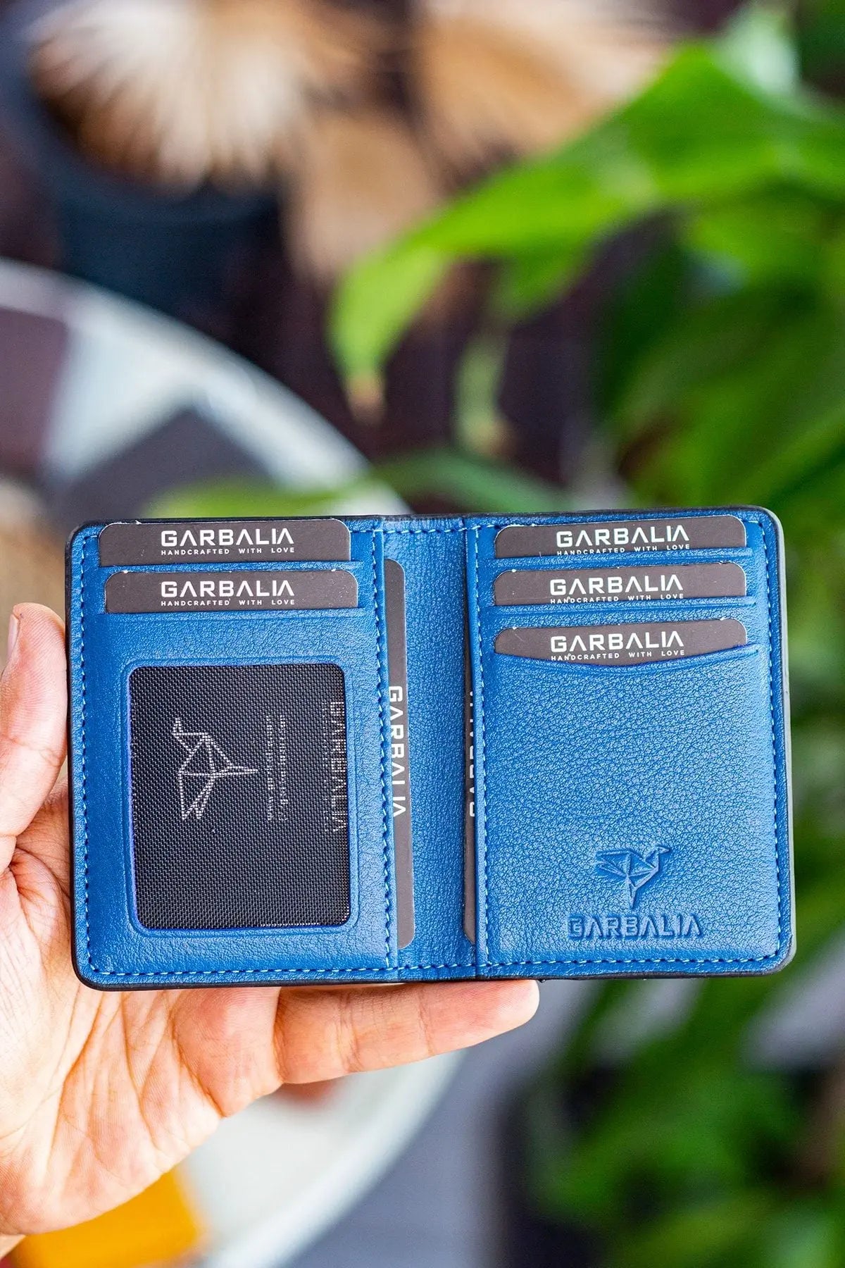 Nahita Hakiki Deri Slim Crazy Taba Kartlık Cüzdan - Justyol