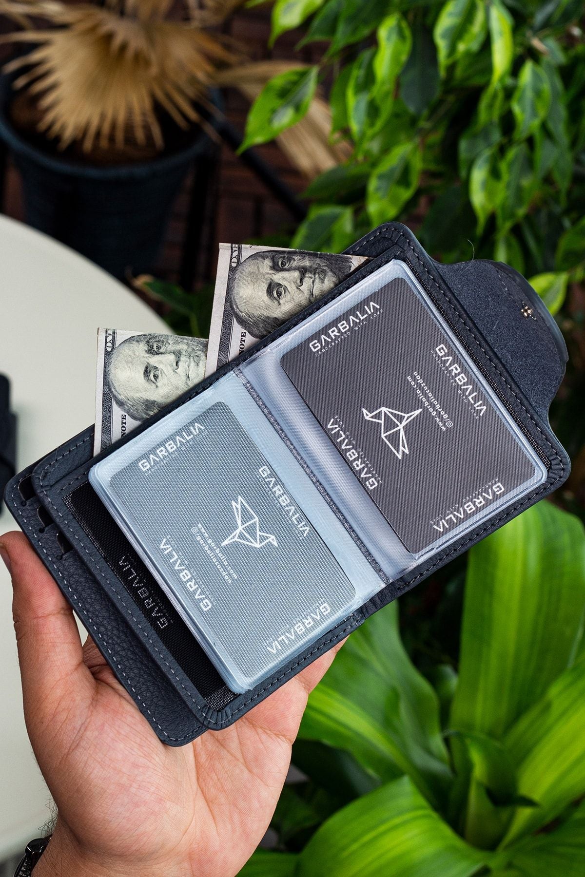 Luzern Hakiki Deri Ek Kartlıklı Mürdüm Unisex Cüzdan - Justyol