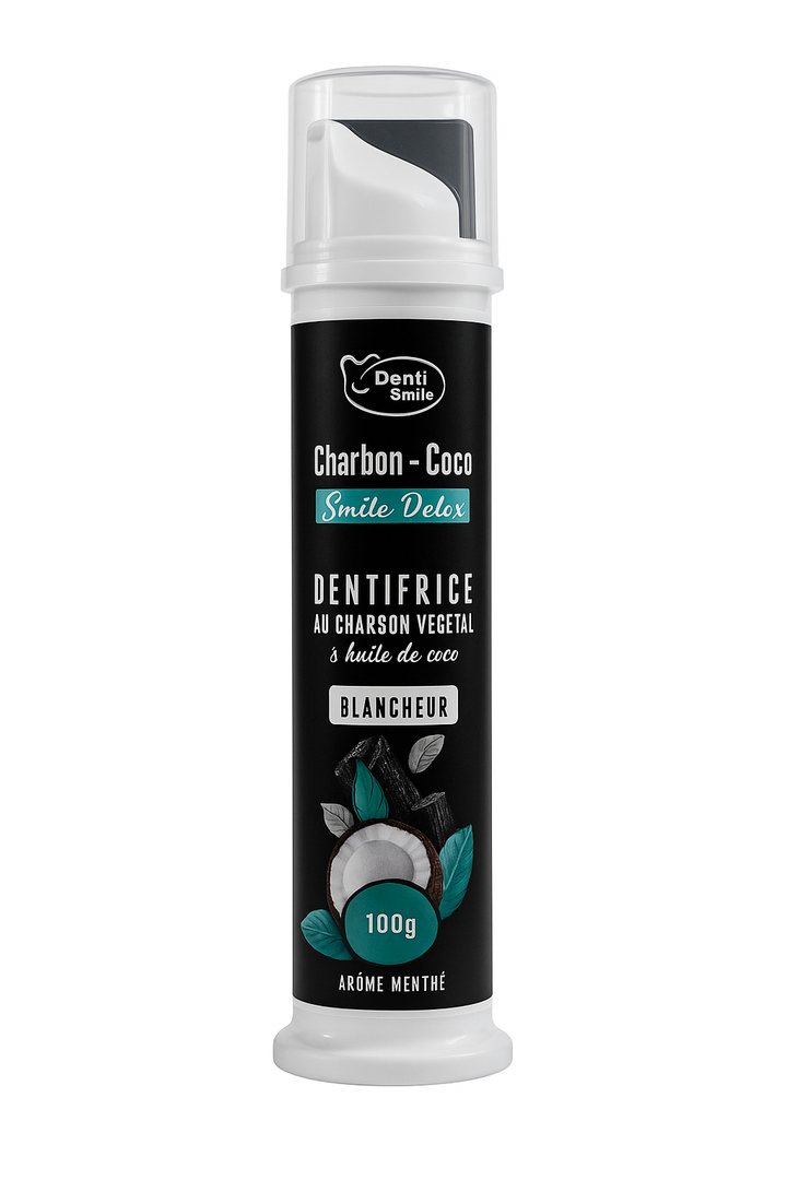 DENTI-SMILE DENTIFRICE AU CHARBON COCO 100GR