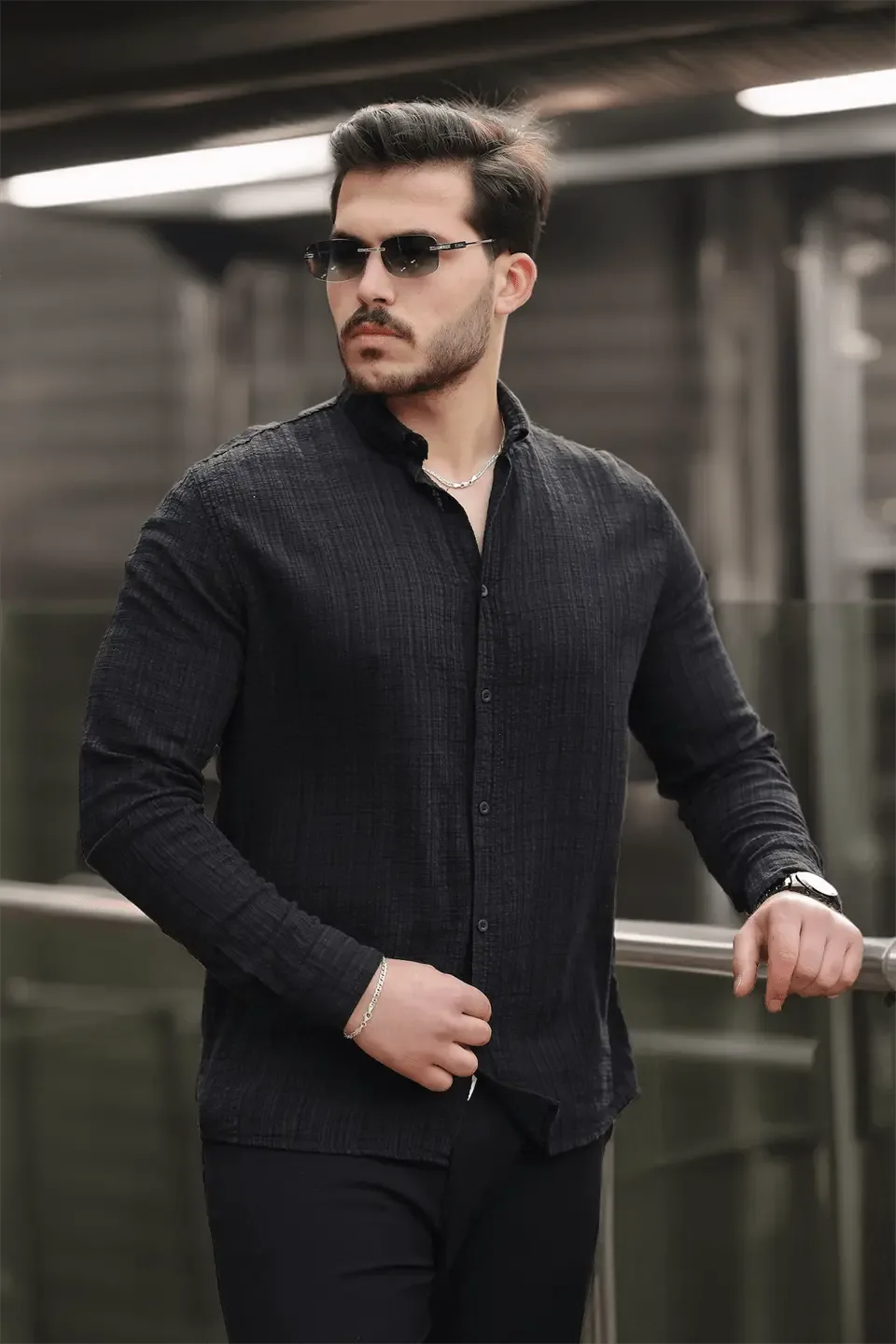 chemise homme coton lin légère confortable