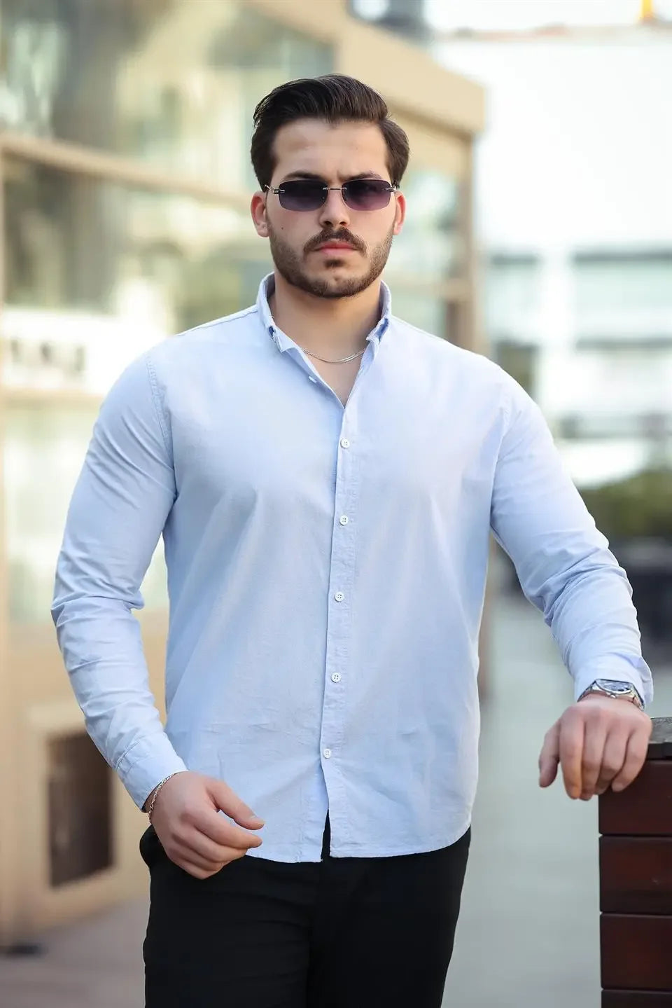 chemise homme York lin coton légère - Justyol